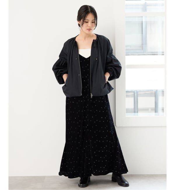 IENA「MARILYN MOON/マリリンムーン 2way taffeta bz ブルゾン 4263-120」|その他|