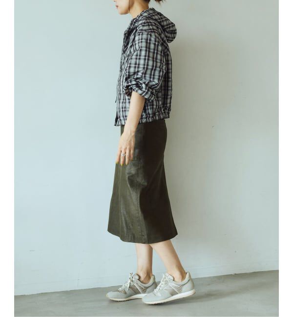 IENA LA BOUCLE「IENA LA BOUCLE ハイカウントチェックタフタブルゾン」|その他|