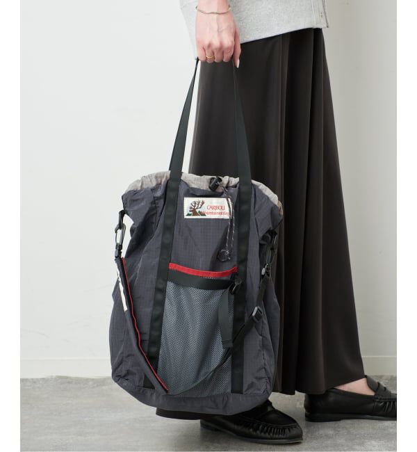 SLOBE IENA「《追加4》CARIBOU MOUNTAINEERING SLOBE別注 ショルダーバッグ」|ショルダー・メッセンジャー|グレーA