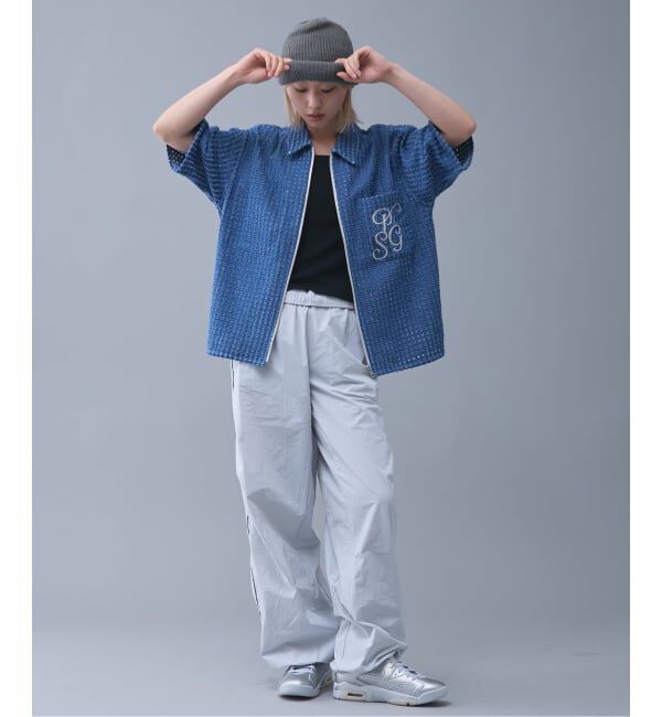 Paris Saint-Germain「【Paris Saint-Germain / パリ・サン＝ジェルマン】JP Denim Zip Shirts」|シャツ・ブラウス|