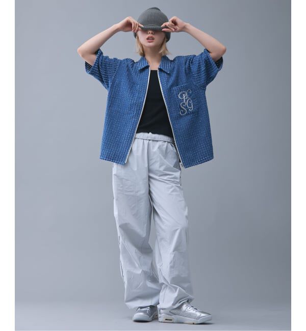 Paris Saint-Germain「【Paris Saint-Germain / パリ・サン＝ジェルマン】JP Denim Zip Shirts」|シャツ・ブラウス|