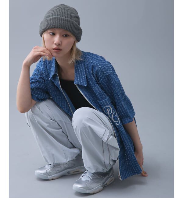 Paris Saint-Germain「【Paris Saint-Germain / パリ・サン＝ジェルマン】JP Denim Zip Shirts」|シャツ・ブラウス|