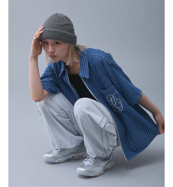 Paris Saint-Germain「【Paris Saint-Germain / パリ・サン＝ジェルマン】JP Denim Zip Shirts」|シャツ・ブラウス|