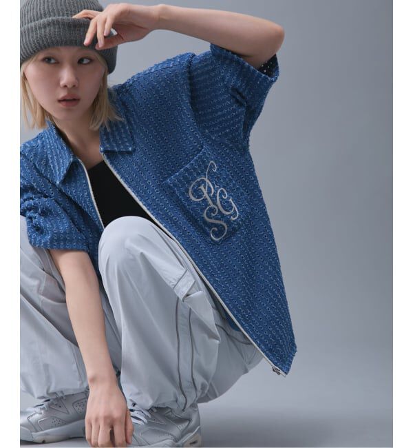 Paris Saint-Germain「【Paris Saint-Germain / パリ・サン＝ジェルマン】JP Denim Zip Shirts」|シャツ・ブラウス|