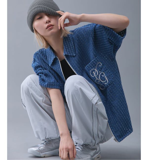 Paris Saint-Germain「【Paris Saint-Germain / パリ・サン＝ジェルマン】JP Denim Zip Shirts」|シャツ・ブラウス|