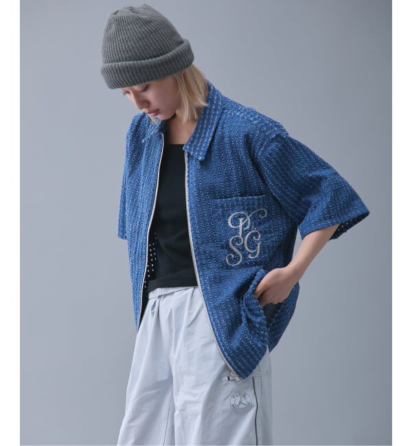 Paris Saint-Germain「【Paris Saint-Germain / パリ・サン＝ジェルマン】JP Denim Zip Shirts」|シャツ・ブラウス|