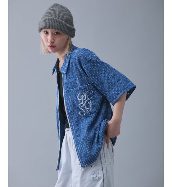 Paris Saint-Germain「【Paris Saint-Germain / パリ・サン＝ジェルマン】JP Denim Zip Shirts」|シャツ・ブラウス|