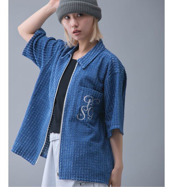 Paris Saint-Germain「【Paris Saint-Germain / パリ・サン＝ジェルマン】JP Denim Zip Shirts」|シャツ・ブラウス|