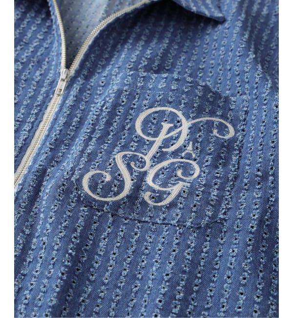 Paris Saint-Germain「【Paris Saint-Germain / パリ・サン＝ジェルマン】JP Denim Zip Shirts」|シャツ・ブラウス|