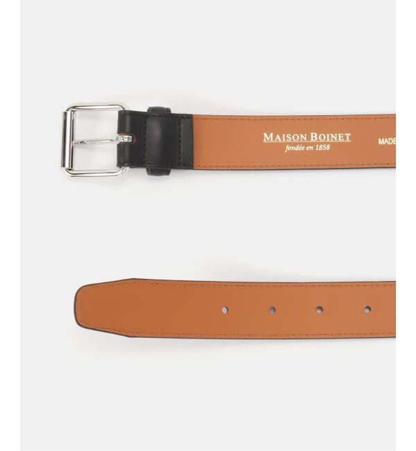 journal standard L'essage「【MAISON BOINET/メゾンボワネ】30MM BELT IN NAPPA LEATHER：ベルト」|ベルト|