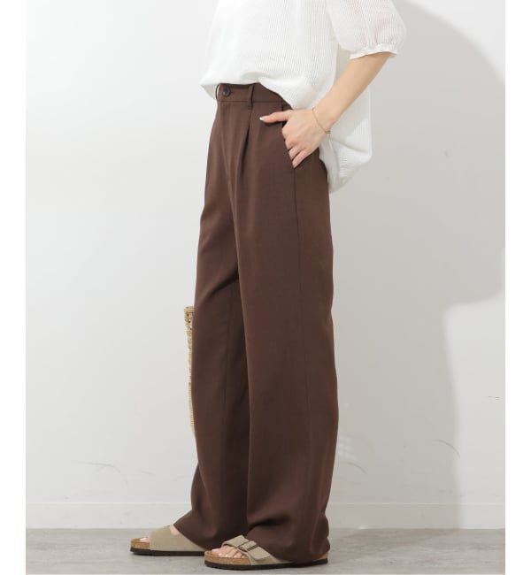 JOURNAL STANDARD relume「接触冷感 / 防シワ【MULTI FUNC+】フレアパンツ」|スラックス|