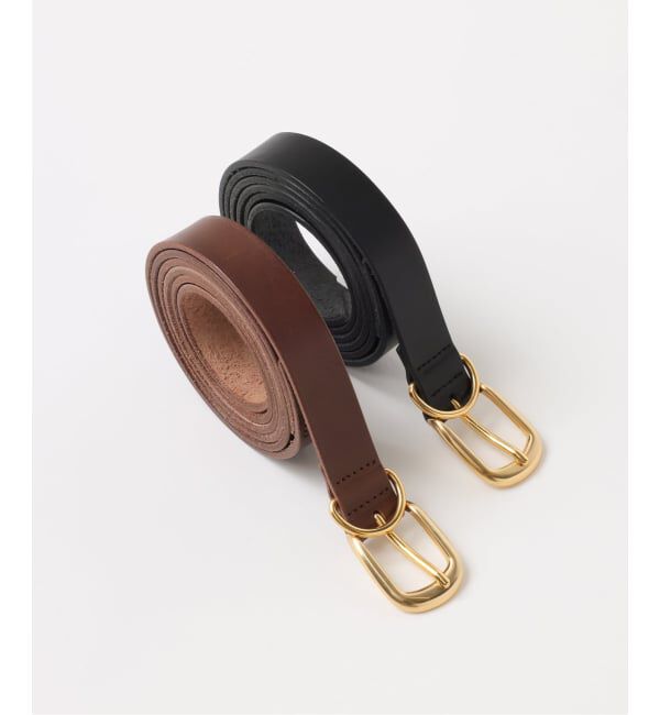 JOURNAL STANDARD「【FOLL / フォル】buttelo leather basic belt」|ベルト|