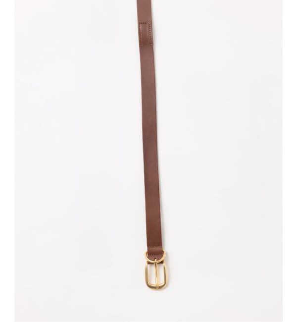 JOURNAL STANDARD「【FOLL / フォル】buttelo leather basic belt」|ベルト|ブラウン