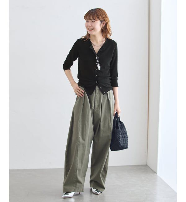 journal standard L'essage「コットンメッシュカーディガン」|カーディガン|