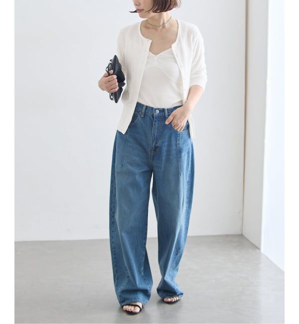 journal standard L'essage「コットンメッシュカーディガン」|カーディガン|