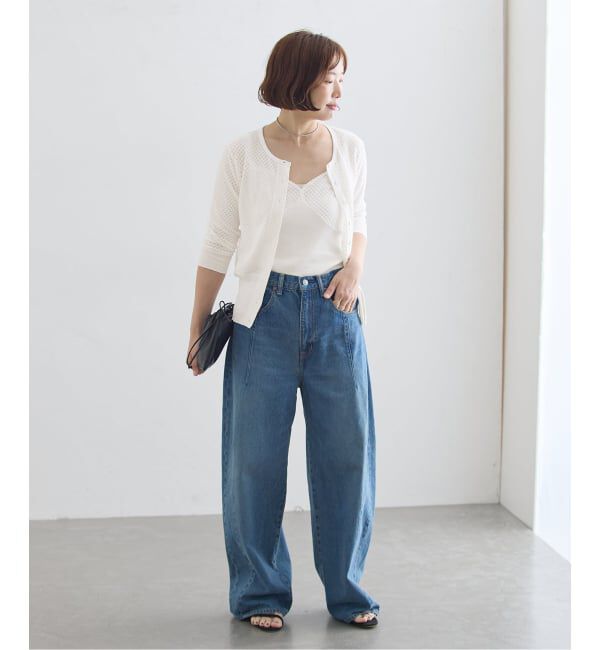 journal standard L'essage「コットンメッシュカーディガン」|カーディガン|