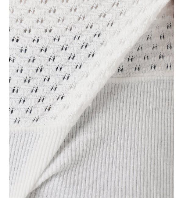 journal standard L'essage「コットンメッシュカーディガン」|カーディガン|