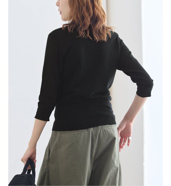 journal standard L'essage「コットンメッシュカーディガン」|カーディガン|
