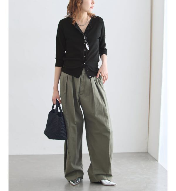 journal standard L'essage「コットンメッシュカーディガン」|カーディガン|