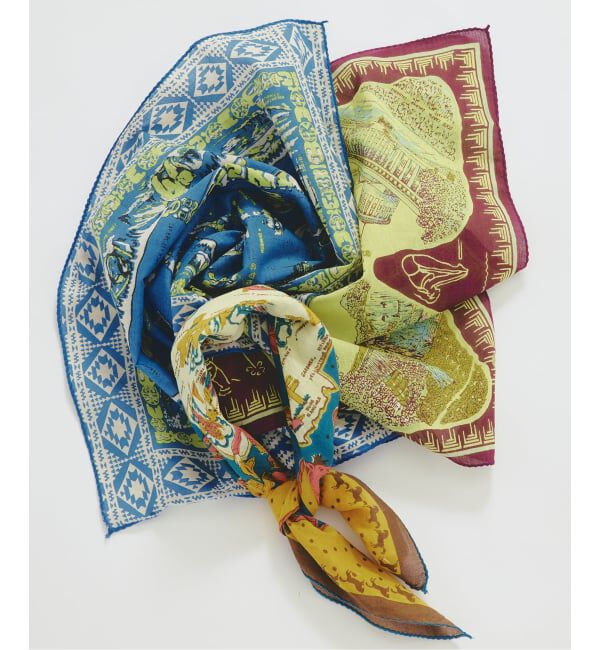 JOURNAL STANDARD relume「BINDU / ビンドゥー マップ バンダナ」|バンダナ・スカーフ|