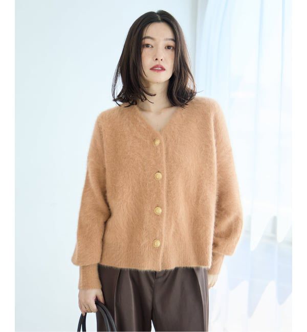 journal standard L'essage「《予約》FOX CASHMERE Vネックカーディガン」|カーディガン|