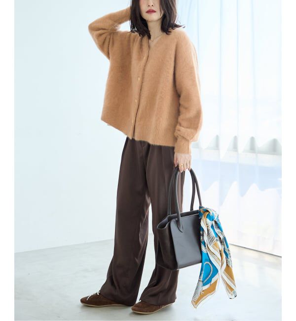journal standard L'essage「《予約》FOX CASHMERE Vネックカーディガン」|カーディガン|