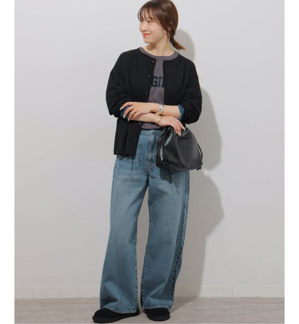 JOURNAL STANDARD relume「《予約》2WAYバイカラーニットトップス」|カーディガン|