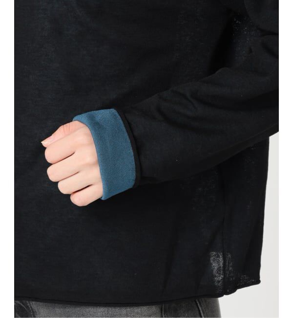 JOURNAL STANDARD relume「《予約》2WAYバイカラーニットトップス」|カーディガン|