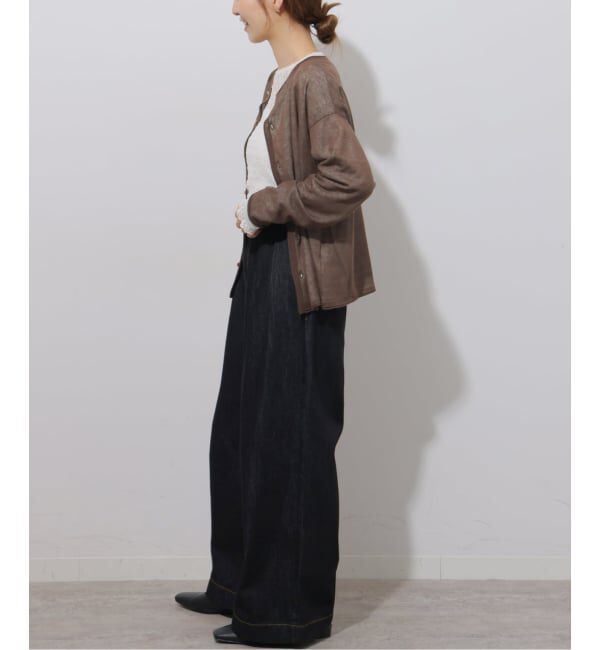 JOURNAL STANDARD relume「《予約》2WAYバイカラーニットトップス」|カーディガン|