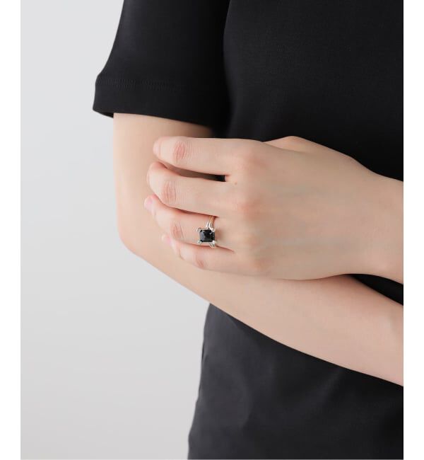 JOURNAL STANDARD「【VALENTINE /ヴァレンタイン】Double Pipe OCT Ring (silver)」|リング|