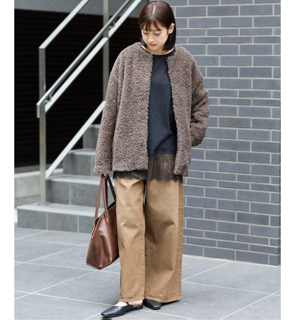 JOURNAL STANDARD relume「《追加予約》ボアカラーレスジャケット」|その他|