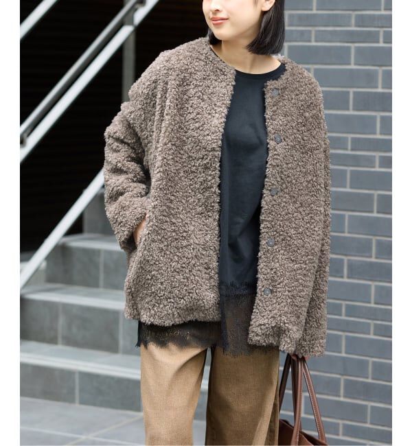 JOURNAL STANDARD relume「《追加予約》ボアカラーレスジャケット」|その他|