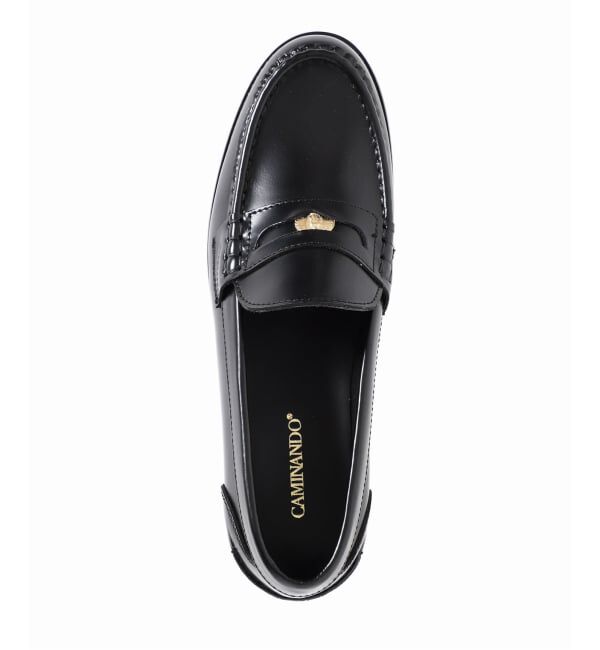 journal standard L'essage「《追加予約》CAMINANDO/カミナンド 別注 ALMOND TOE PENNY LOAFER ローファー」|ローファー|