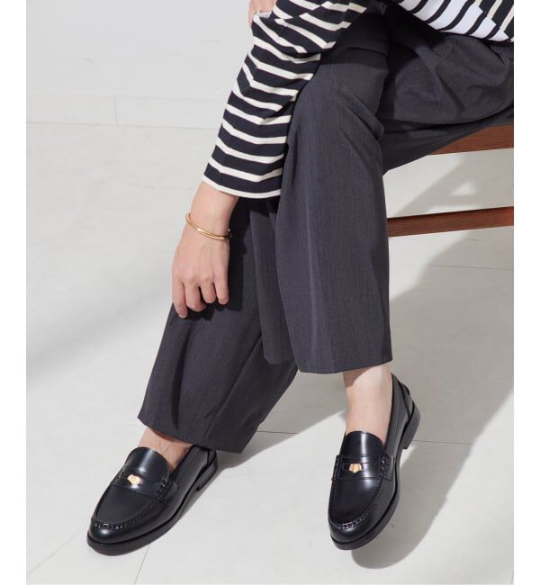 journal standard L'essage「《追加予約》CAMINANDO/カミナンド 別注 ALMOND TOE PENNY LOAFER ローファー」|ローファー|