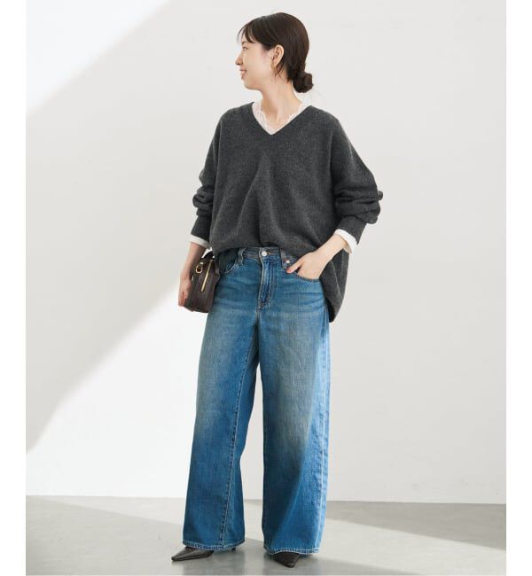 Spick and Span「《予約》クーマラムVネックプルオーバー」|ニット・セーター|