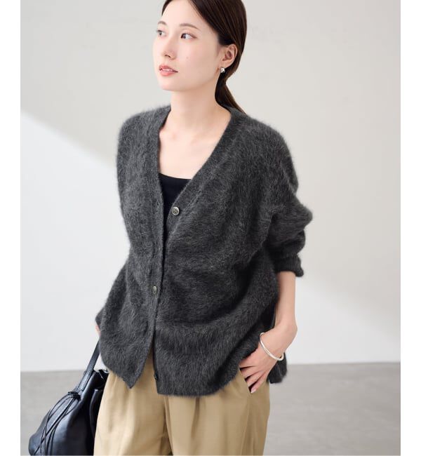 FRAMeWORK「≪予約≫FOX/CAS Vネック カーディガン」|カーディガン|