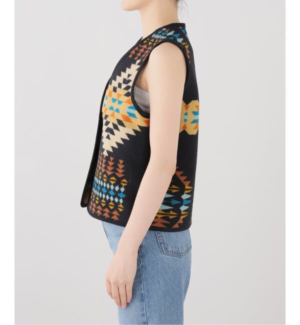 FRAMeWORK「PENDLETON / ペンドルトン 別注BLANKET VEST」|ダウンベスト・ベスト|