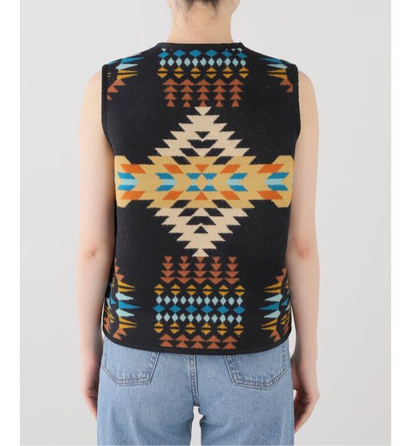FRAMeWORK「PENDLETON / ペンドルトン 別注BLANKET VEST」|ダウンベスト・ベスト|