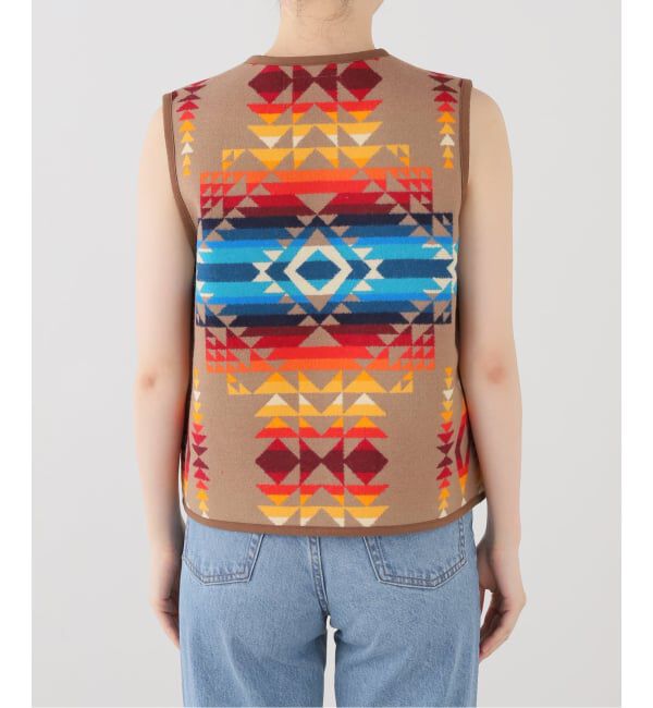 FRAMeWORK「PENDLETON / ペンドルトン 別注BLANKET VEST」|ダウンベスト・ベスト|