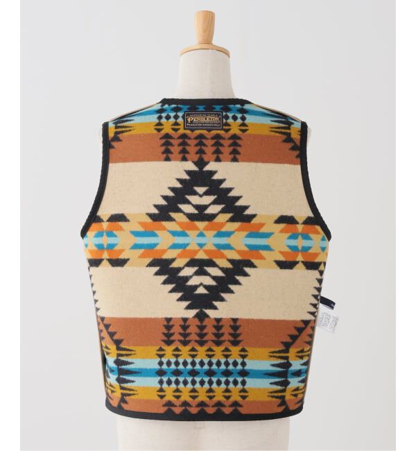 FRAMeWORK「PENDLETON / ペンドルトン 別注BLANKET VEST」|ダウンベスト・ベスト|