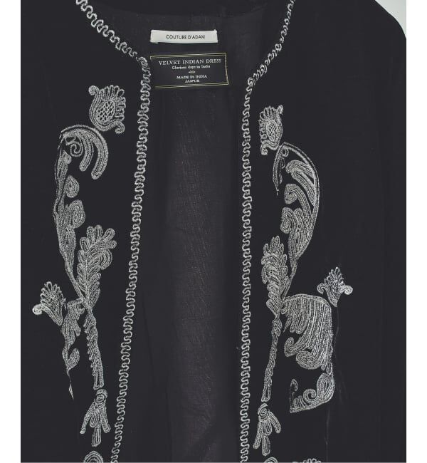 FRAMeWORK「COUTURE DADAM/クチュールドアダム velvet embroidery jk」|その他|