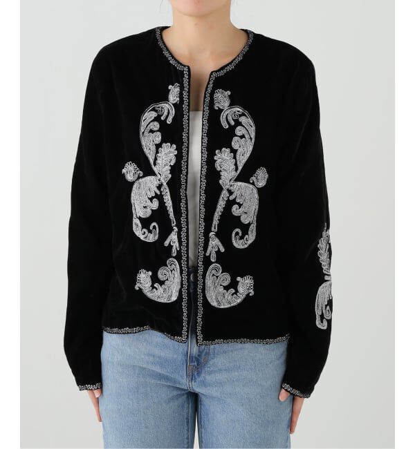 FRAMeWORK「COUTURE DADAM/クチュールドアダム velvet embroidery jk」|その他|