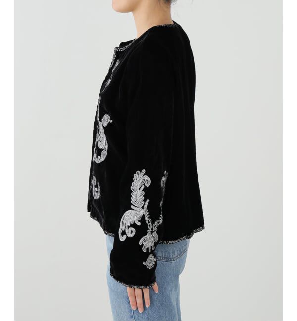 FRAMeWORK「COUTURE DADAM/クチュールドアダム velvet embroidery jk」|その他|