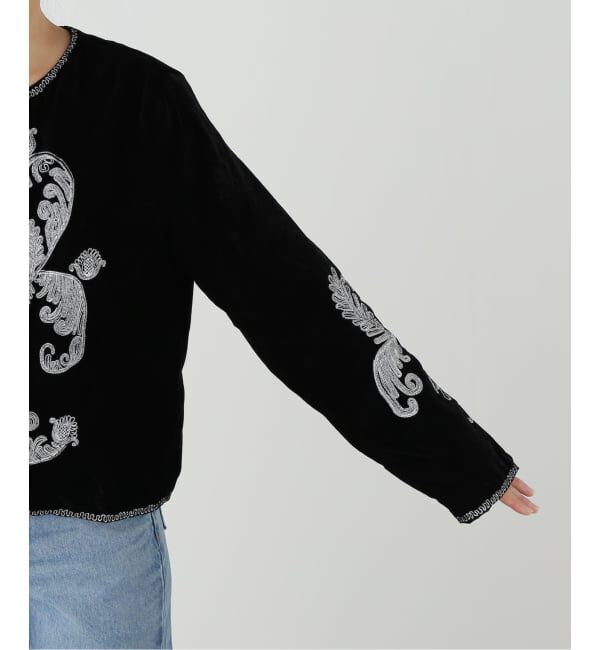 FRAMeWORK「COUTURE DADAM/クチュールドアダム velvet embroidery jk」|その他|