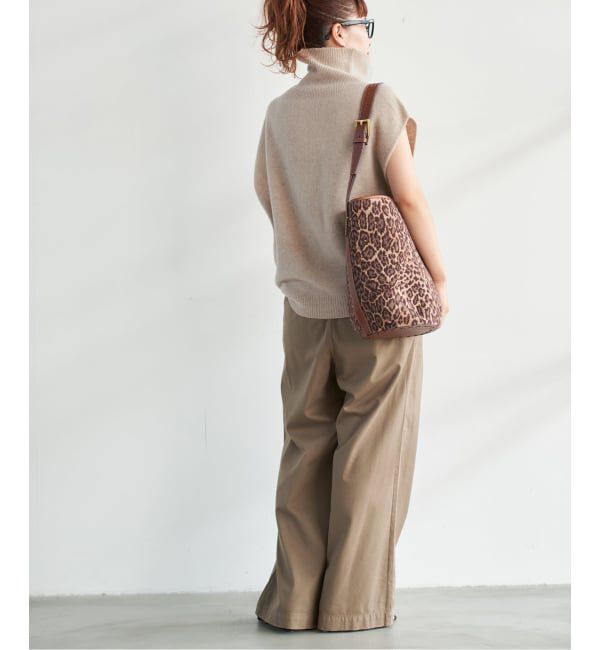 Spick and Span「《WEB限定 / 追加予約》オフタートルニットベスト」|ベスト・ジレ|