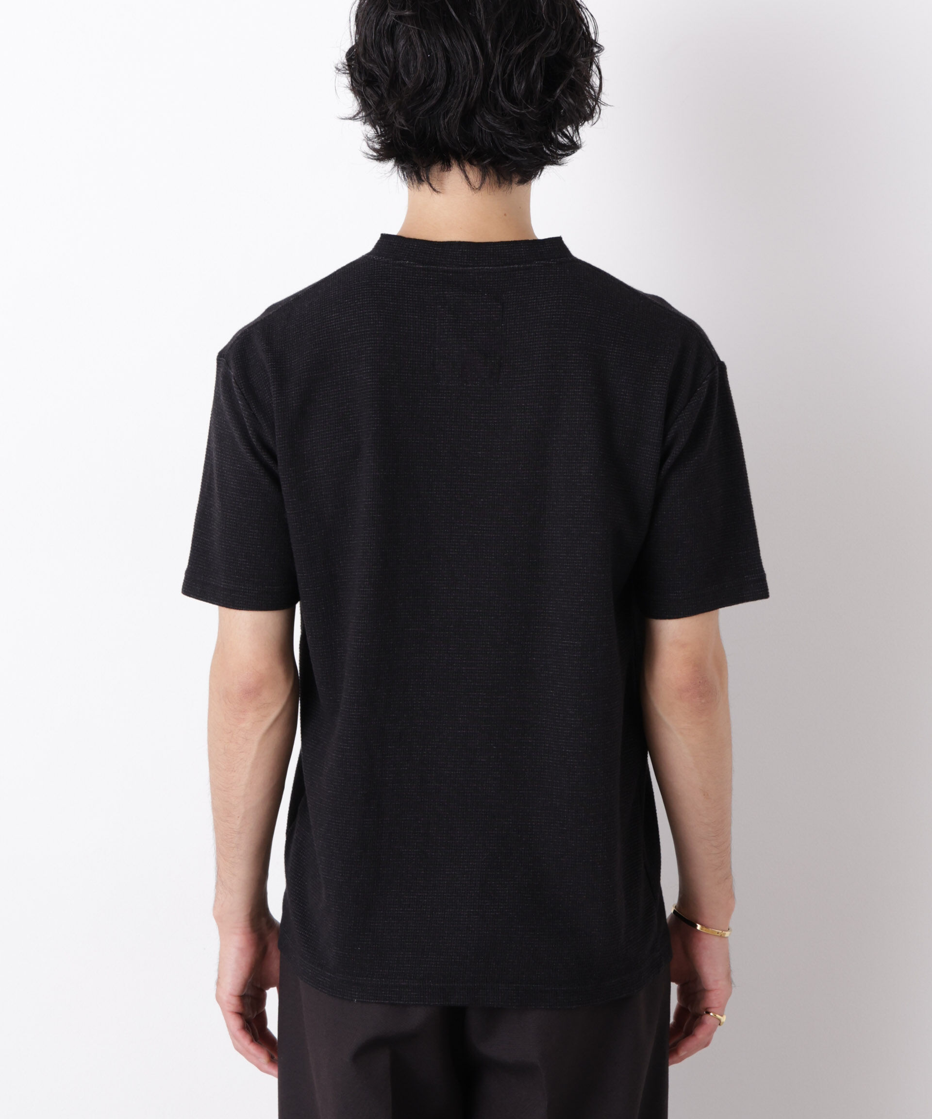 NANO universe「｢surplus｣ サーマルヘンリーハーフスリーブ」|Tシャツ・カットソー|