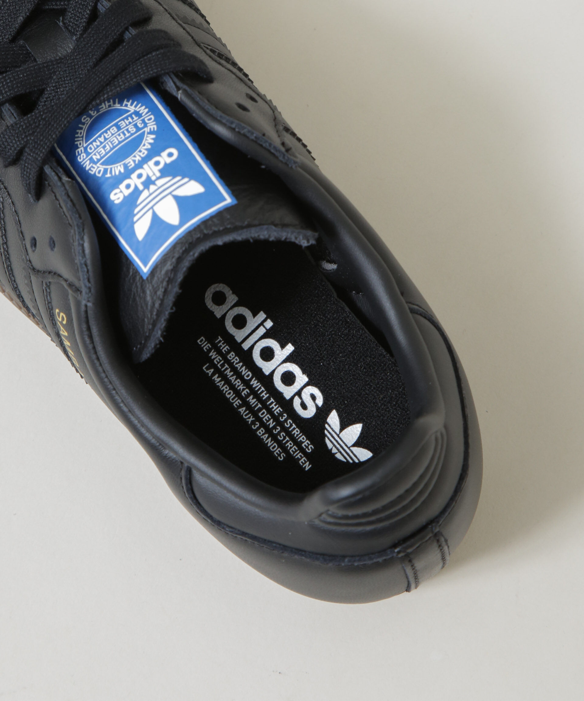 NANO universe「adidas/SAMBA OG BLACK」|スニーカー|