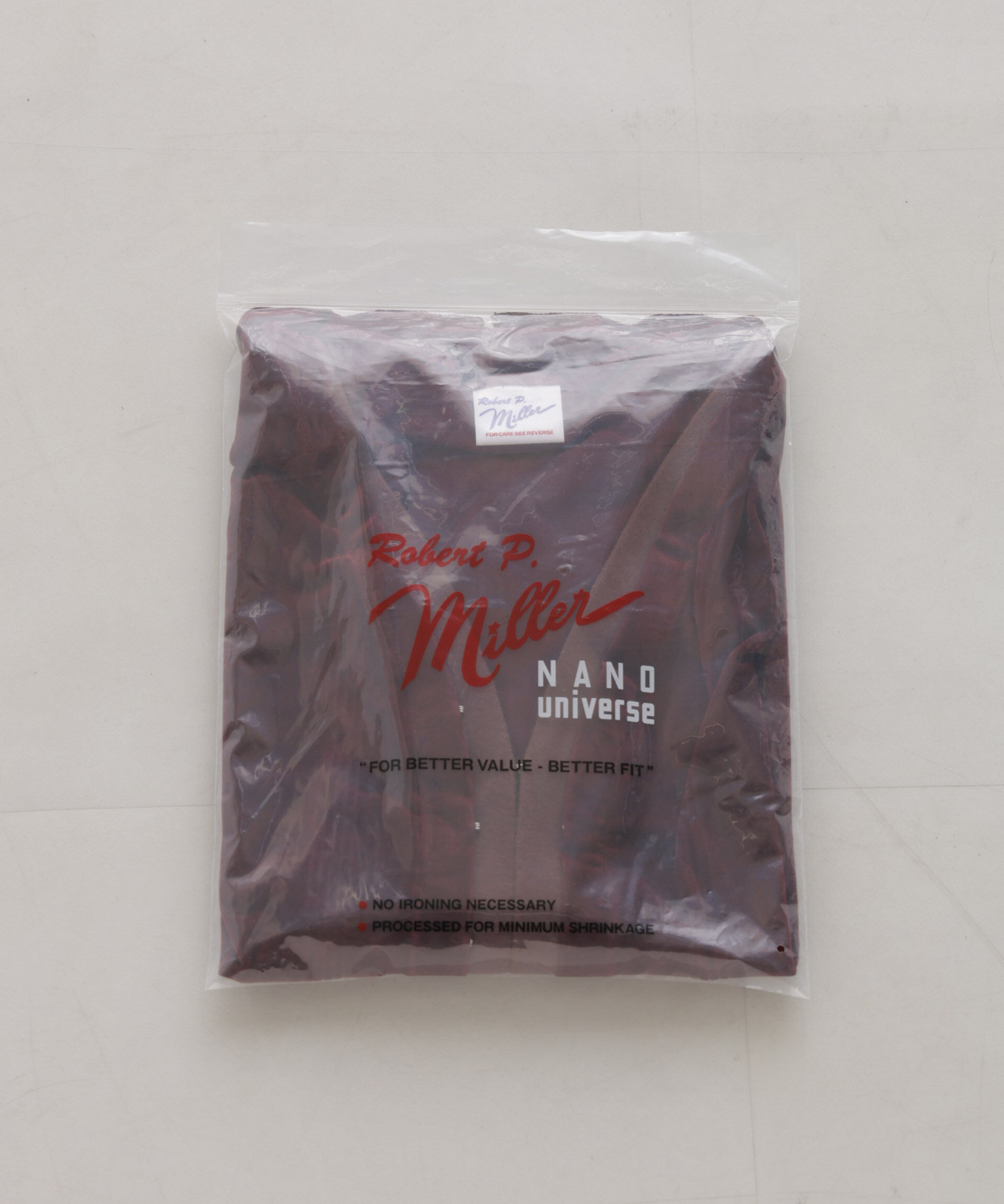 NANO universe「Robert P. Miller/別注 フロッキーメッシュカーデ」|Tシャツ・カットソー|