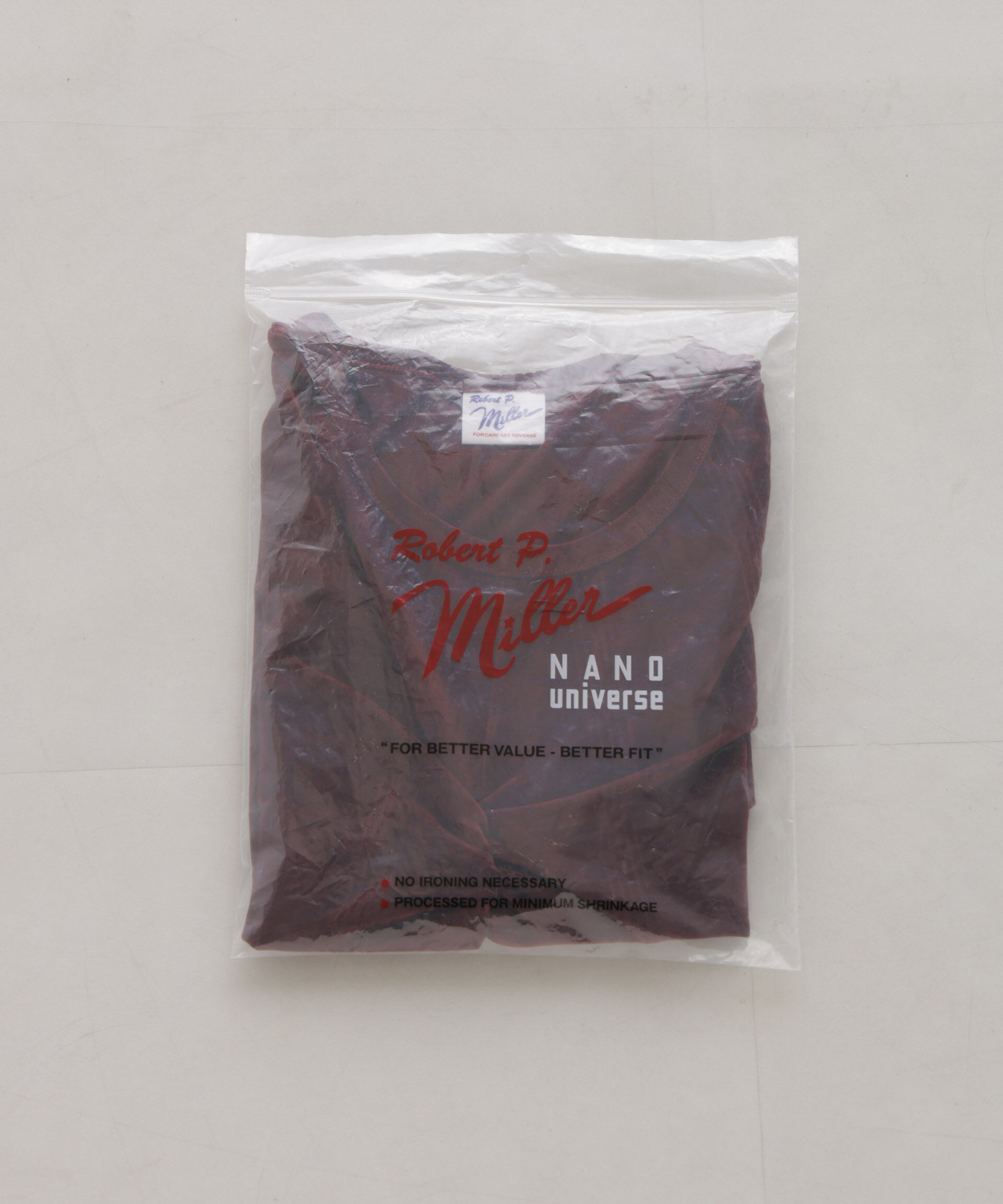 NANO universe「Robert P. Miller/別注 フロッキーメッシュT」|Tシャツ・カットソー|