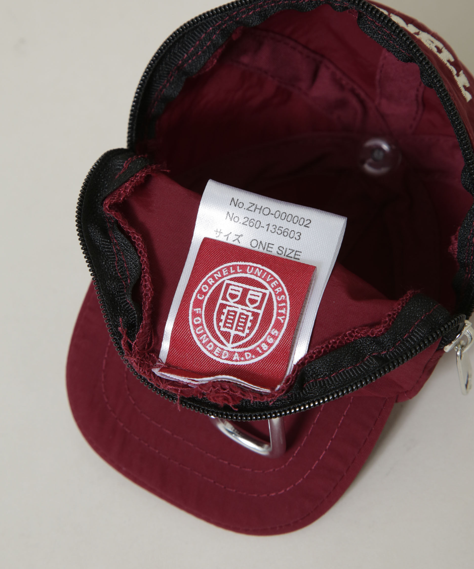 NANO universe「University/CORNELL CAP POACH」|財布|